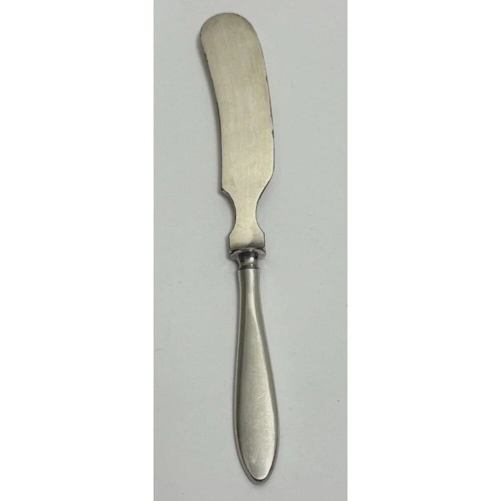 Master Butter Knife Silver Plated Serving Knife Late Victorian 1880-1900  7.8 in